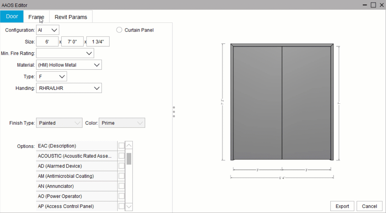 Revit® plugin New Door Openings Studio Knowledge Base